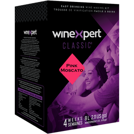 Classic Pink Moscato Wine Kit