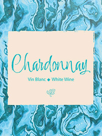 Pack of 30 Chardonnay Wine Labels