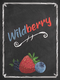 Wildberry Mist Wine Labels 30 ct