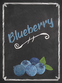 Blueberry Mist Wine Labels