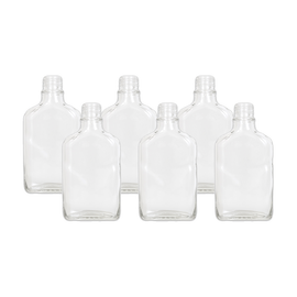 Case of 6 Glass Flasks 200 mL