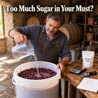 Too Much Sugar in Your Wine Must?