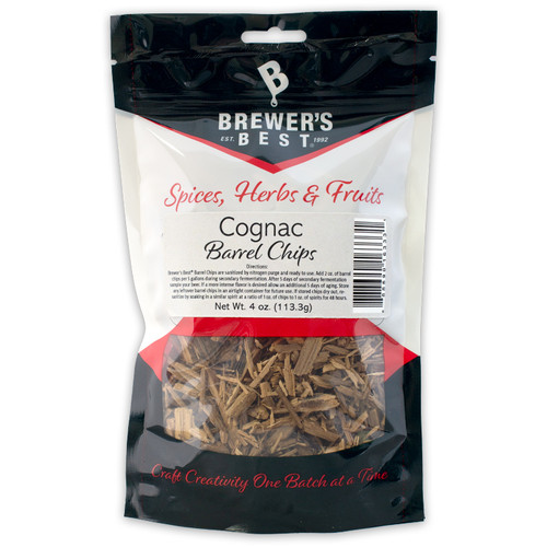 Brewers Best Cognac Barrel Chips 4 oz