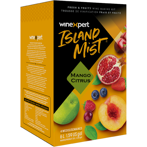 Island Mist Mango Citrus Wine Kit - Free Shipping