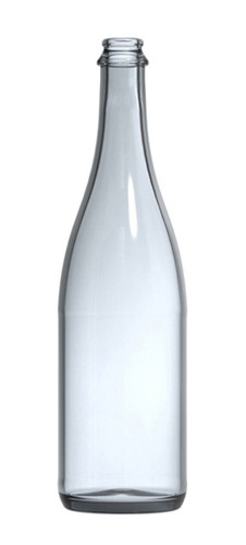 750mL champagne bottles - Clear 12/Case