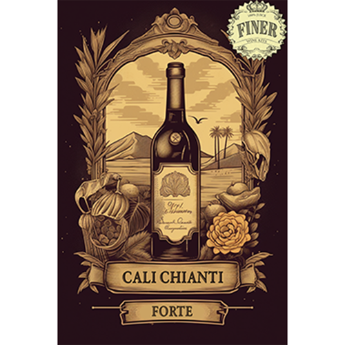 Cali Chianti Forte Labels