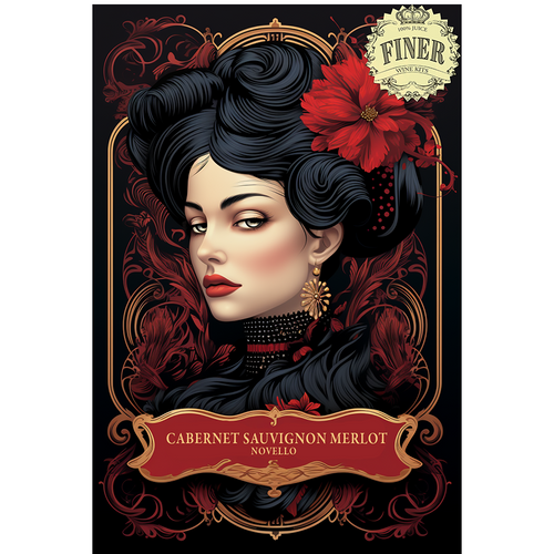 Cabernet Sauvignon Merlot Novello Labels