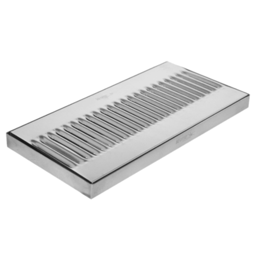 14″ x 6″ Surface Drip Tray – Brushed Stainless – Without Drain