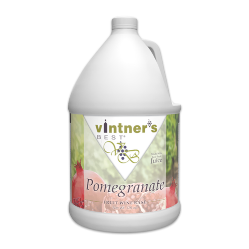 Vintner's Best Pomegranate Fruit Wine Base 128 oz
