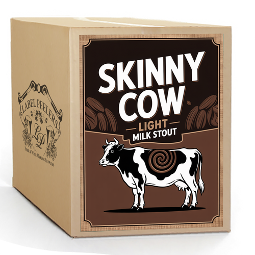 Skinny Cow Light Milk Stout Beer Kit, Extract