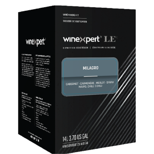 LE26 Milagro Wine Kit – Cabernet, Carménère, Merlot and Syrah – Maipo, Chile