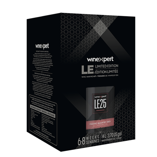 LE25 Pacific Quartet Red w/Skins Pacific Rim Wine Kit