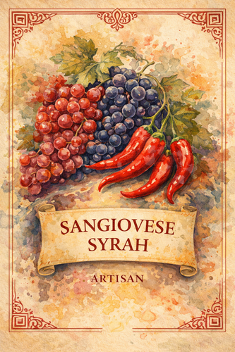 Sangiovese Syrah Artisan Labels