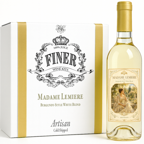 Madame Lemiere Burgundy-Style White Blend Wine Kit, Artisan