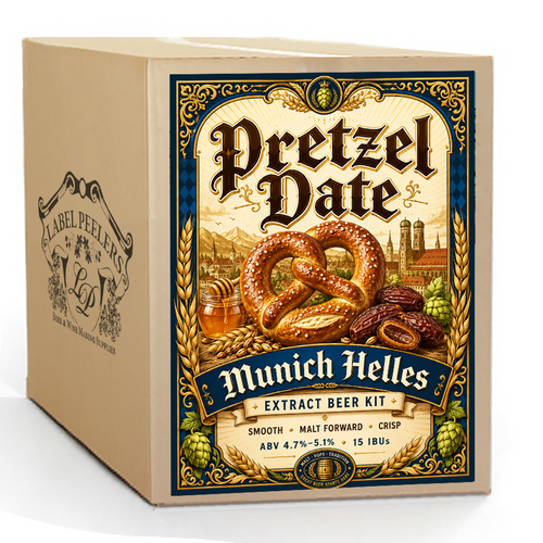 Pretzel Date Munich Helle Beer Kit - Extract