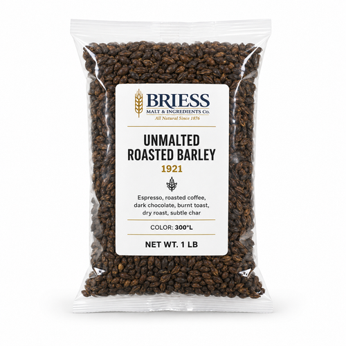 Briess Unmalted Roasted Barley 1 lb