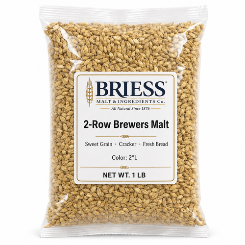 Briess 2-Row Brewers Malt 1 lb