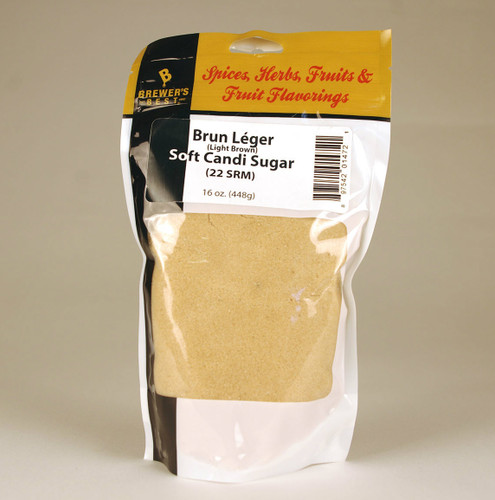 Brun Leger (Light Brown) Soft Candi Sugar 1 lb