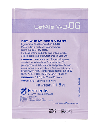 Safbrew WB-06 Dry Wheat Beer Yeast