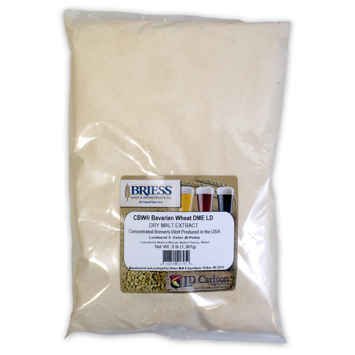 Briess Bavarian Wheat Dry Malt Extract 3 Lb