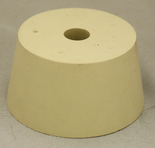 #10 Drilled Rubber Stopper