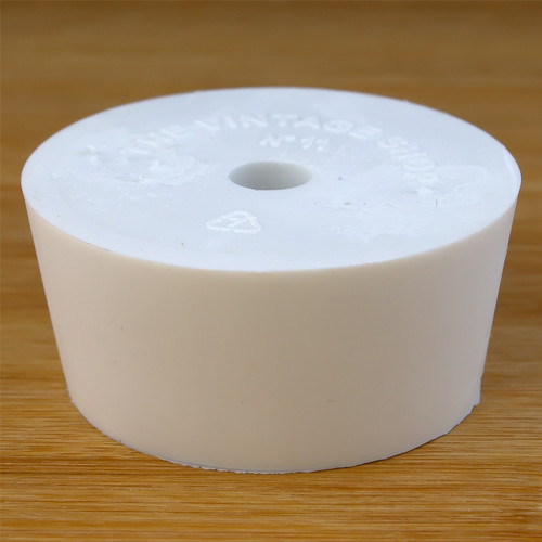 #11 Drilled Rubber Stopper