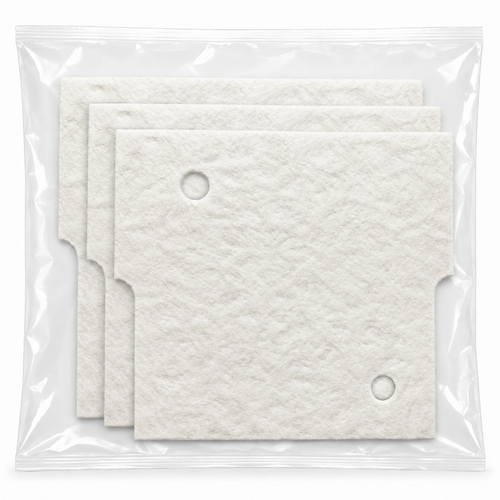MINI FILTER PAD #2 DRILLED (FINE 1.8 MICRON)  (3 ct)