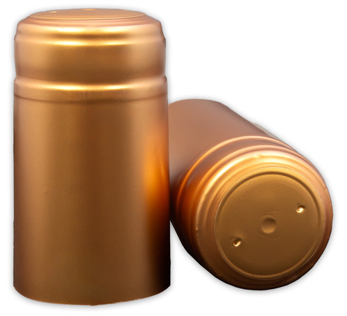 Solid Bronze PVC Shrink Capsules (Case Of 8,000)