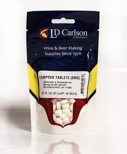 Sodium Campden Tablets 100 ct