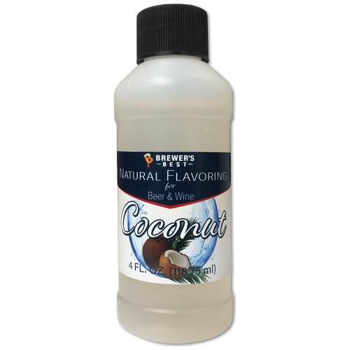 Natural Coconut Flavoring 4 oz