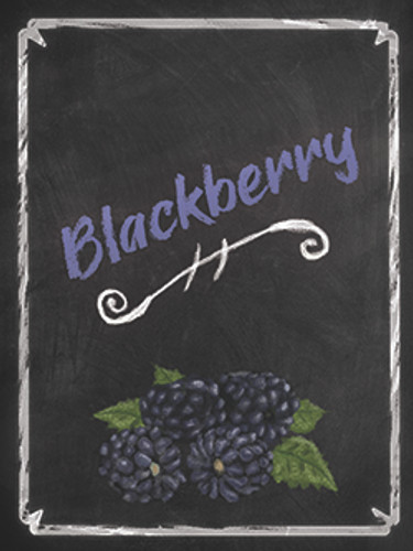 Blackberry Mist Wine Labels 30 ct