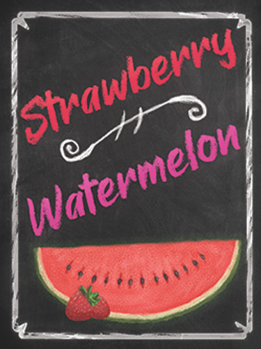 Strawberry Watermelon Mist Wine Labels 30 ct