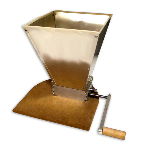 Roller Grain Mill with Hopper