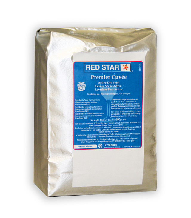 Red Star Premier Classique Wine Yeast 500g Brick