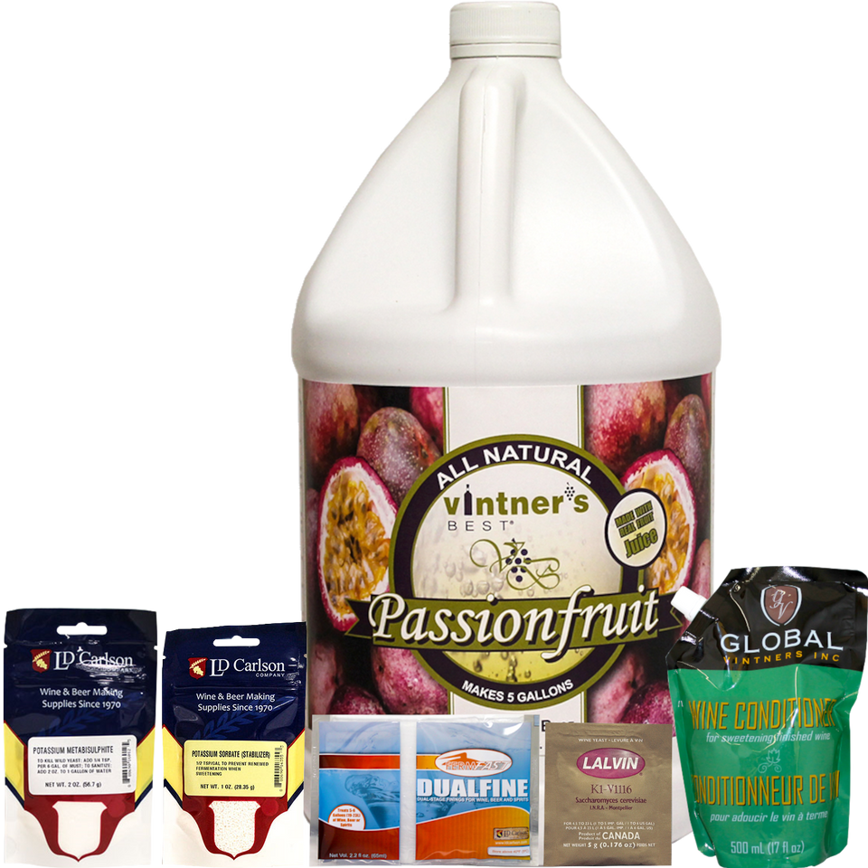 Plum Fruit Wine Kit, Brand Label Peelers