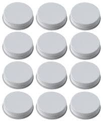 28mm Metal Screw Caps - Pack Of 12, Home Brew & DIY Use