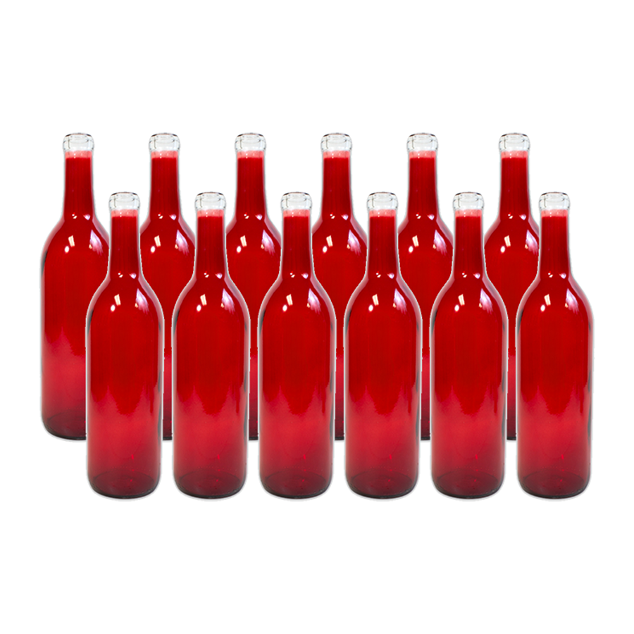 Red Wine Bottles 750 mL - 12/Case