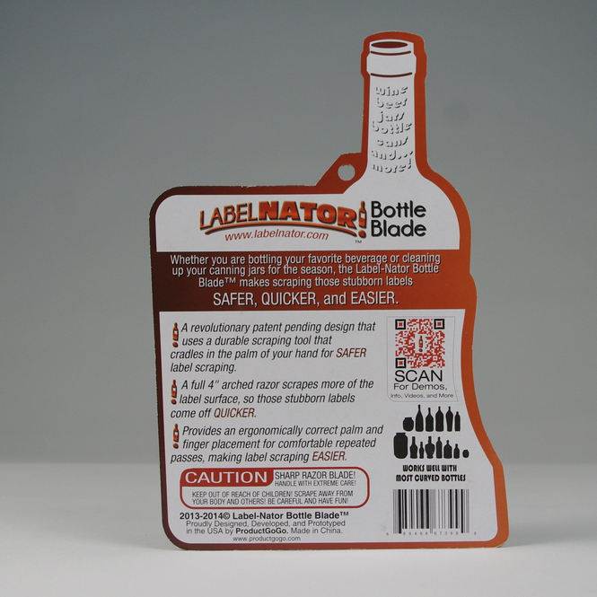 LabelNator Bottle Blade