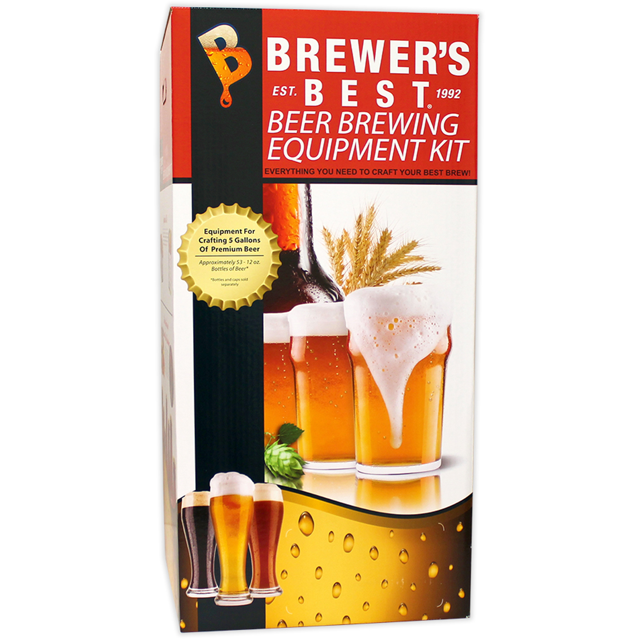 beer making equipment kit