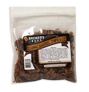 Brewers Best Cognac Barrel Chips 4 oz