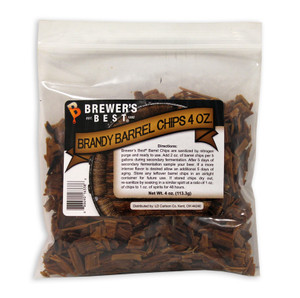 Brewers Best Brandy Barrel Chips 4 oz