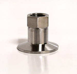 Stainless Tri-Clamp Fitting w/ 1/2" FPT