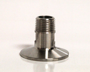 Stainless Tri-clamp Fitting W/ 1/2" MPT