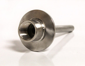 Stainless Tri-Clamp Thermowell Fitting w/ 1/2" FPT & 4" Probe