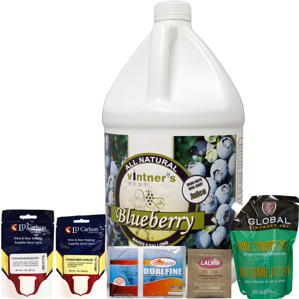 Blueberry Fruit Wine Kit