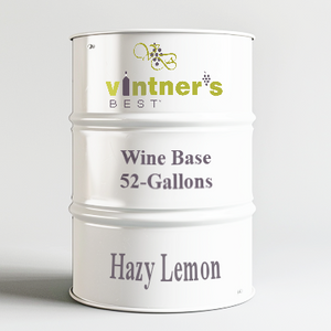 Vintner's Best Hazy Lemon Fruit Wine Base 52-Gallon Drum