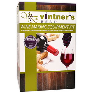 Vintner's Best Wine Equipment Kit with Double Lever Corker