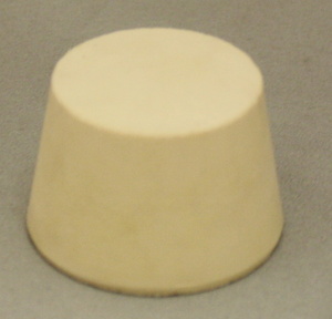 #7.5 Solid Rubber Stopper