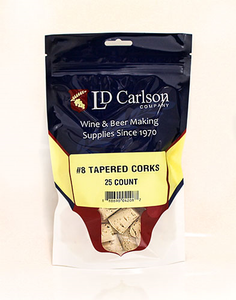 #8 Tapered Corks (25/Bag)