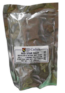 DADY - Red Star Distillers Yeast 1 lb